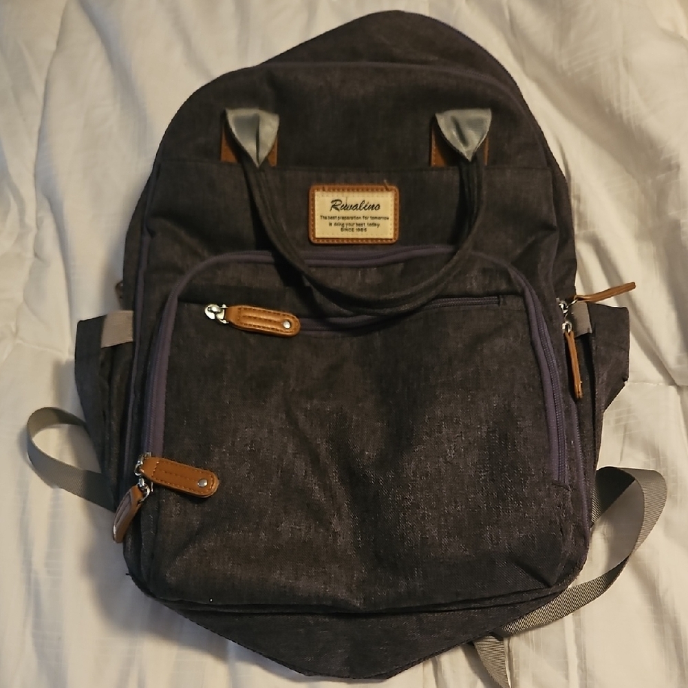 Grey Diaperbag
